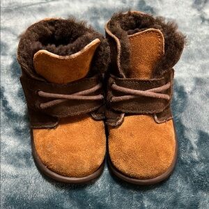 Brown baby Ugg boots